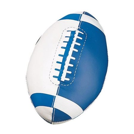 PERFECTPITCH Soft Sport Mini Football; Royal Blue & White - Size 3 PE51434